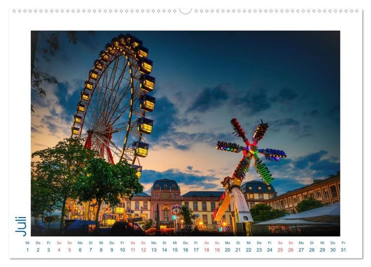 Produktbild: Blickfang Darmstadt! (hochwertiger Premium Wandkalender 2026 DIN A2 quer), Kunstdruck in Hochglanz
