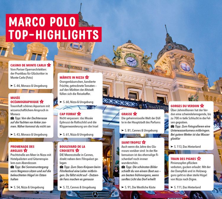 Produktbild: MARCO POLO Reisef&uuml;hrer Cote d'Azur