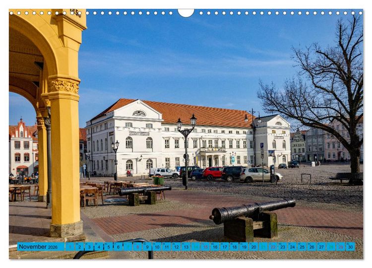 Produktbild: Hansestadt Wismar - Sehnsuchtsort (Wandkalender 2026 DIN A3 quer), CALVENDO Monatskalender