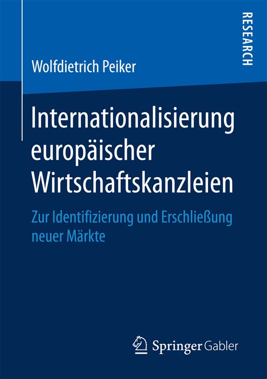Produktbild: Internationalisierung europ&auml;ischer Wirtschaftskanzleien