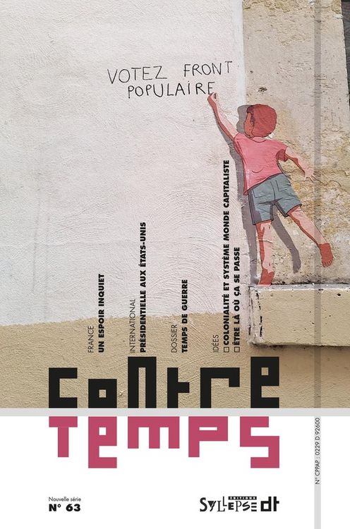 Produktbild: Contretemps N.63; un Espoir Inquiet; Temps de Guerre;