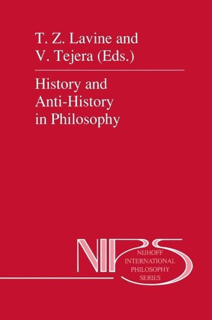 Produktbild: History and Anti-History in Philosophy