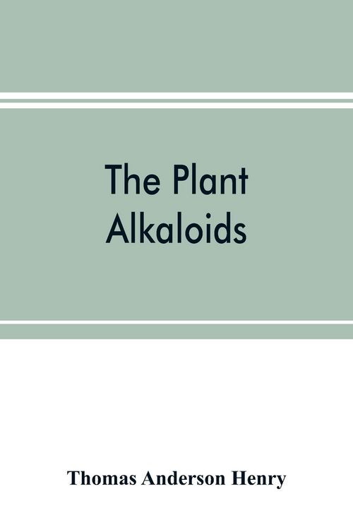 Produktbild: The plant alkaloids
