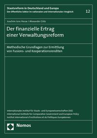 Produktbild: Der finanzielle Ertrag einer Verwaltungsreform