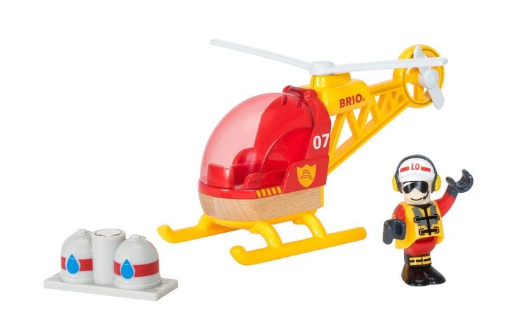 Produktbild: BRIO World - Feuerwehr-Hubschrauber