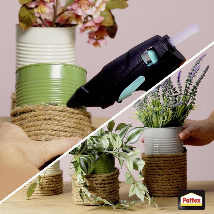 Produktbild: Pattex Hot Pistol, Hei&szlig;klebepistole, 1 Pistole + 6 Sticks, 9H PMHHP