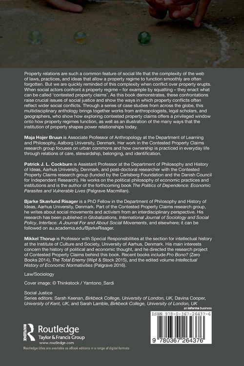 Produktbild: Contested Property Claims