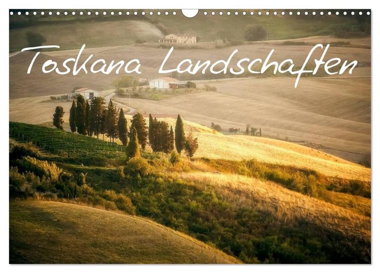 Produktbild: Toskana Landschaften (Wandkalender 2027 DIN A3 quer), CALVENDO Monatskalender