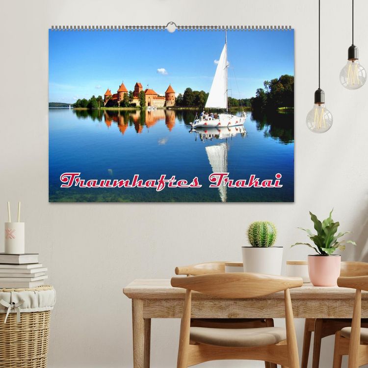 Produktbild: Traumhaftes Trakai (Wandkalender 2026 DIN A2 quer), CALVENDO Monatskalender