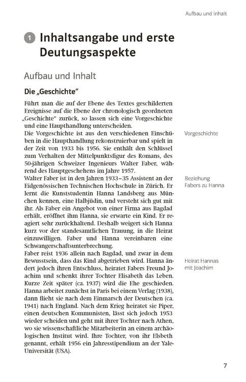 Produktbild: Lekt&uuml;rehilfen Max Frisch 'Homo faber'