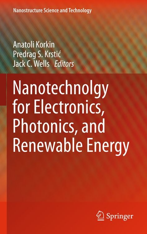 Produktbild: Nanotechnology for Electronics, Photonics, and Renewable Energy