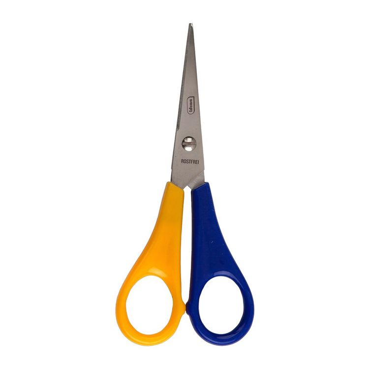 Produktbild: Idena Kinderschere f&uuml;r Linksh&auml;nder spitz 5 1/4"