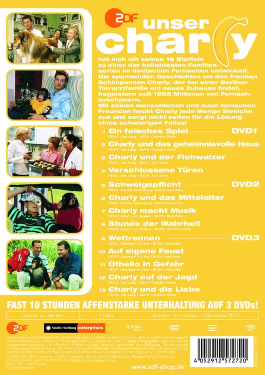 Produktbild: Unser Charly - Staffel 12 [3 DVDs]