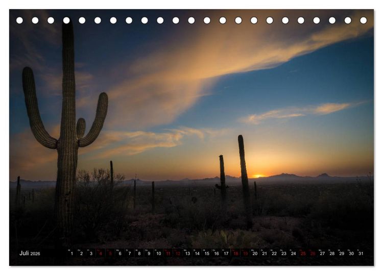 Produktbild: Go West. USA - Die Highlights des S&uuml;dwesten (Tischkalender 2026 DIN A5 quer), CALVENDO Monatskalender