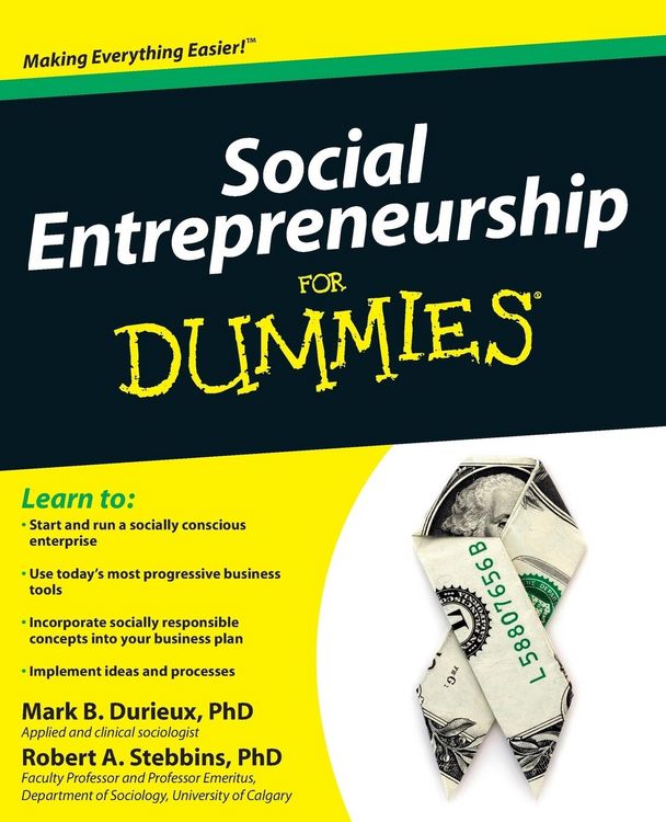 Produktbild: Social Entrepreneurship for Dummies