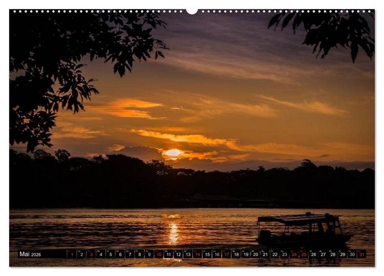 Produktbild: COSTA RICA Farben und Licht (Wandkalender 2026 DIN A2 quer), CALVENDO Monatskalender