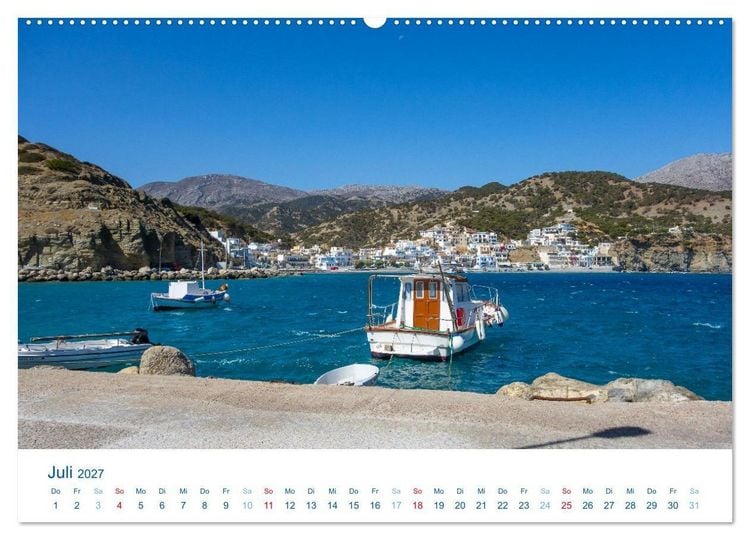Produktbild: Karpathos - Malerische Insel in der &Auml;g&auml;is (Wandkalender 2027 DIN A2 quer), CALVENDO Monatskalender