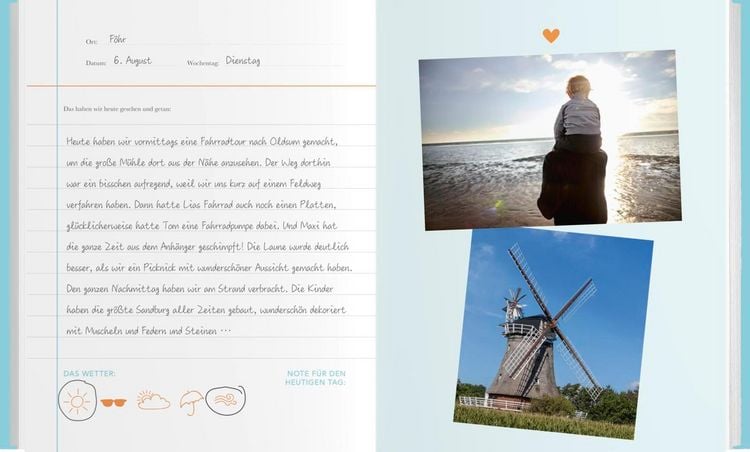 Produktbild: Familien-Reisetagebuch