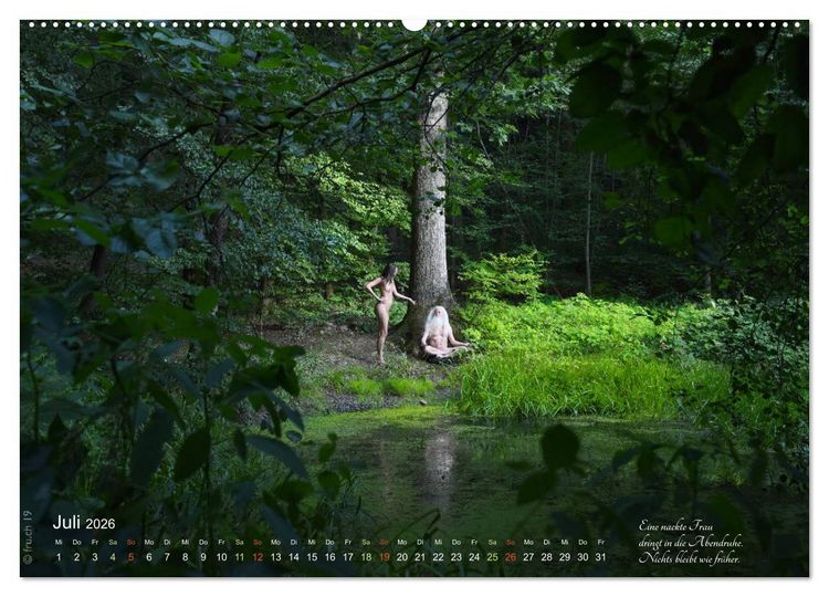 Produktbild: HAIKU AM TEICH (hochwertiger Premium Wandkalender 2026 DIN A2 quer), Kunstdruck in Hochglanz