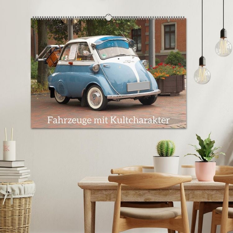 Produktbild: Fahrzeuge mit Kultcharakter (Wandkalender 2026 DIN A2 quer), CALVENDO Monatskalender