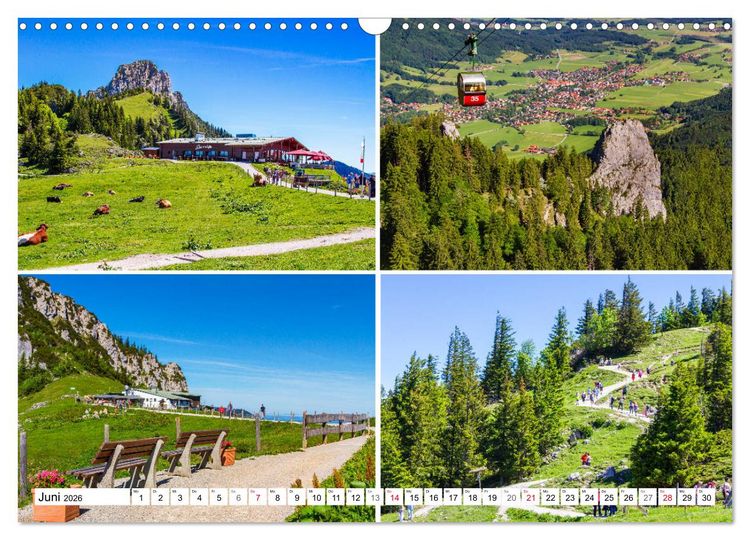 Produktbild: Chiemgau-Highlights (Wandkalender 2026 DIN A3 quer), CALVENDO Monatskalender