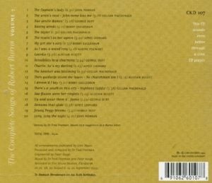 Produktbild: The Complete Songs of Robert Burns Vol.07