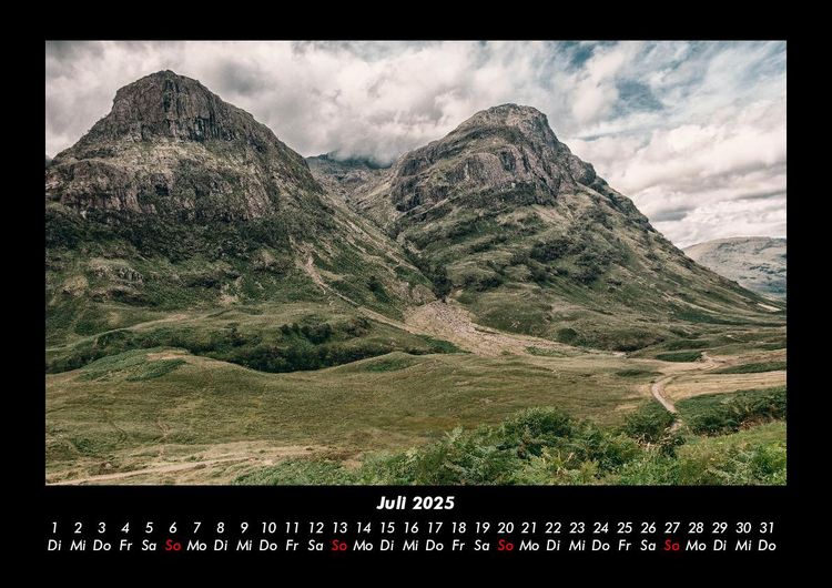 Produktbild: Bergige Welten 2025 Fotokalender DIN A3