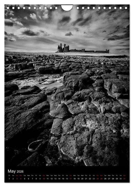 Produktbild: Journeys - Black & White (Wall Calendar 2026 DIN A4 portrait), CALVENDO 12 Month Wall Calendar