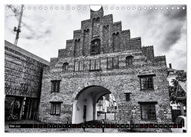 Produktbild: Ein Blick auf Flensburg (Wandkalender 2026 DIN A4 quer), CALVENDO Monatskalender