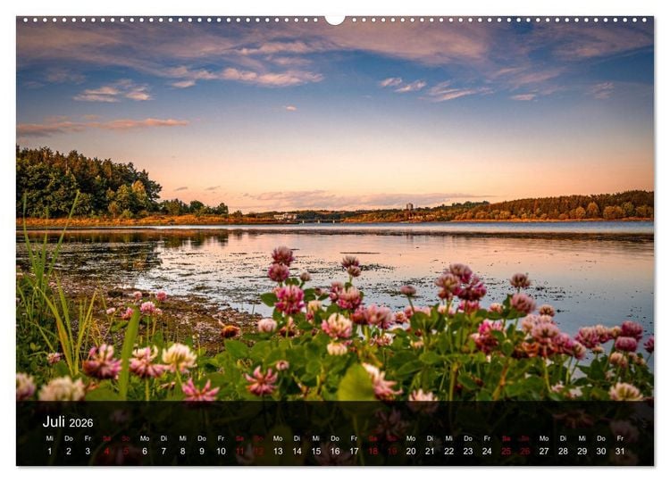 Produktbild: Wundervolle Naturlandschaften (hochwertiger Premium Wandkalender 2026 DIN A2 quer), Kunstdruck in Hochglanz