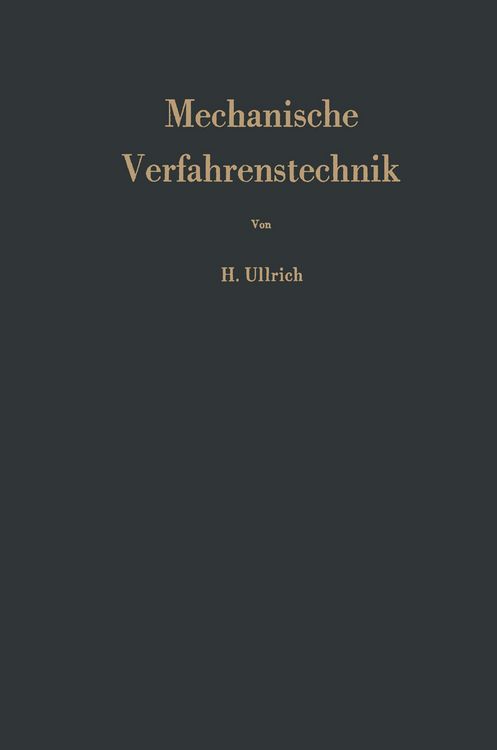 Produktbild: Mechanische Verfahrenstechnik