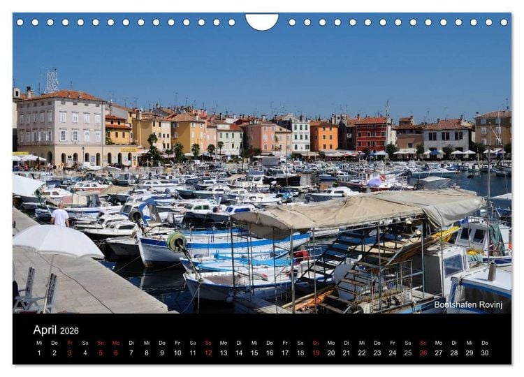 Produktbild: ISTRIEN - Die Perle Kroatiens (Wandkalender 2026 DIN A4 quer), CALVENDO Monatskalender