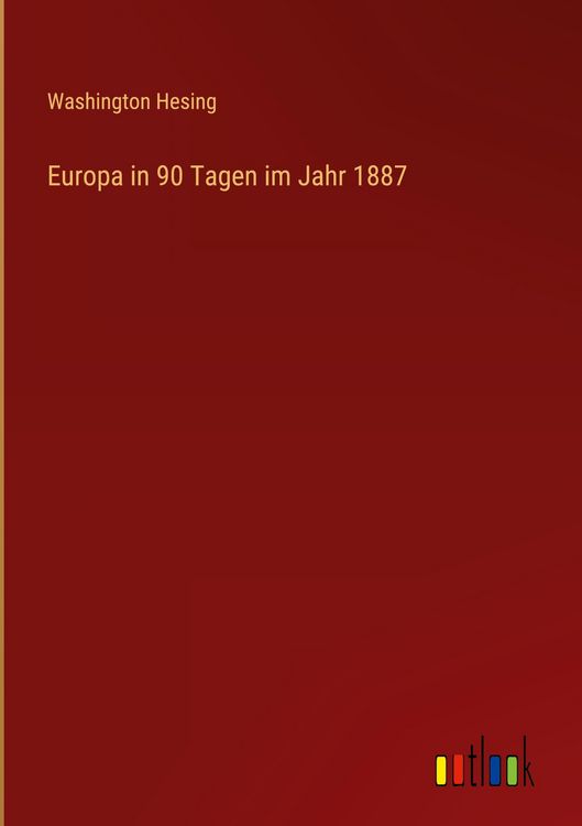 Produktbild: Europa in 90 Tagen im Jahr 1887