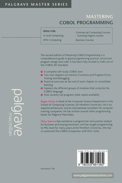Produktbild: Mastering COBOL Programming