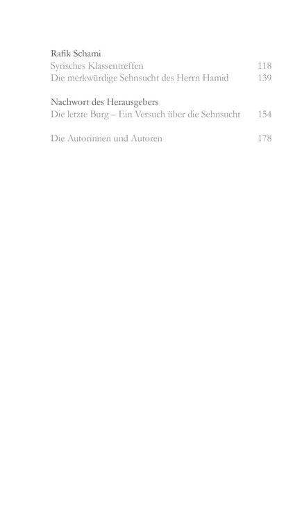 Produktbild: Sehnsucht