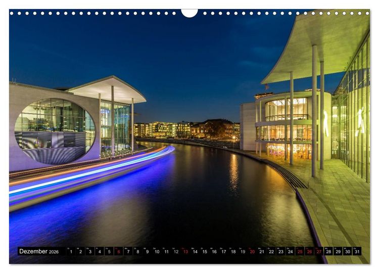 Produktbild: Berlin - Bilder einer Metropole (Wandkalender 2026 DIN A3 quer), CALVENDO Monatskalender
