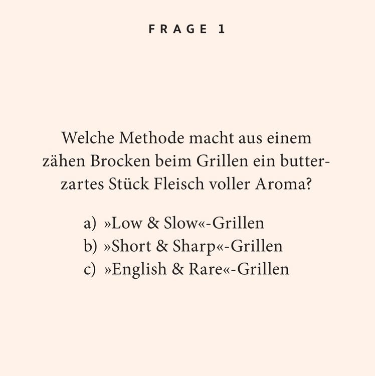 Produktbild: Barbecue-Quiz