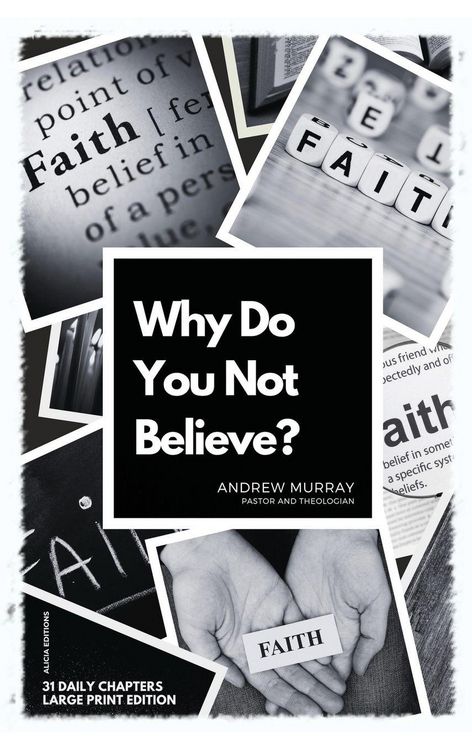 Produktbild: Why Do You Not Believe?