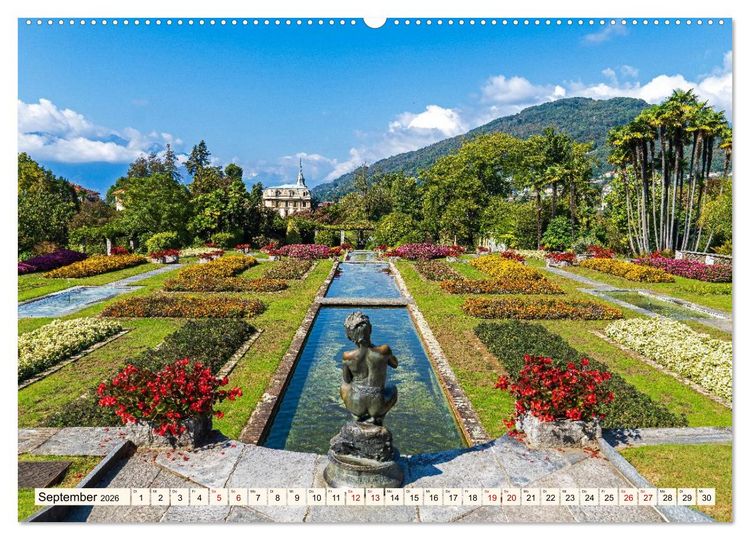 Produktbild: Lago Maggiore - Traumorte am See (Wandkalender 2026 DIN A2 quer), CALVENDO Monatskalender