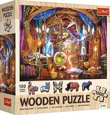 Produktbild: Holz Puzzle 1000 - Zauberkammer