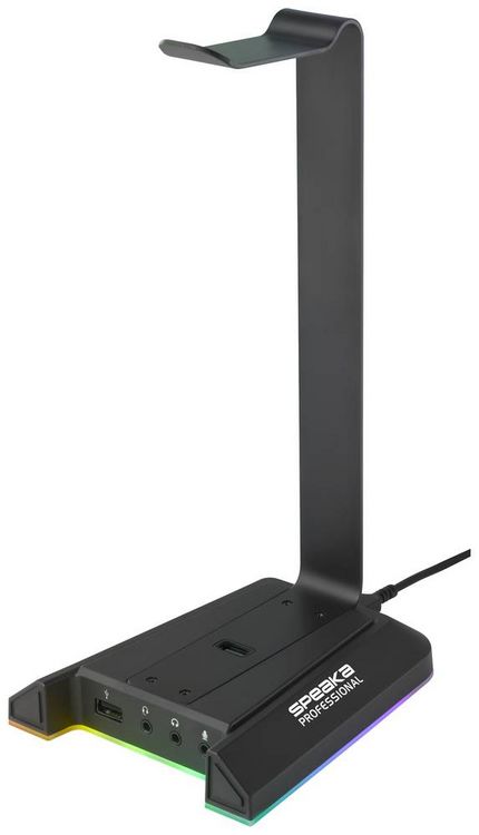 Produktbild: SpeaKa Professional SP-HPS-320 Kopfh&ouml;rerst&auml;nder Passend f&uuml;r (Kopfh&ouml;rer):On-Ear-Kopfh&ouml;rer, Over-Ear-Kopfh&ouml;rer Schwarz