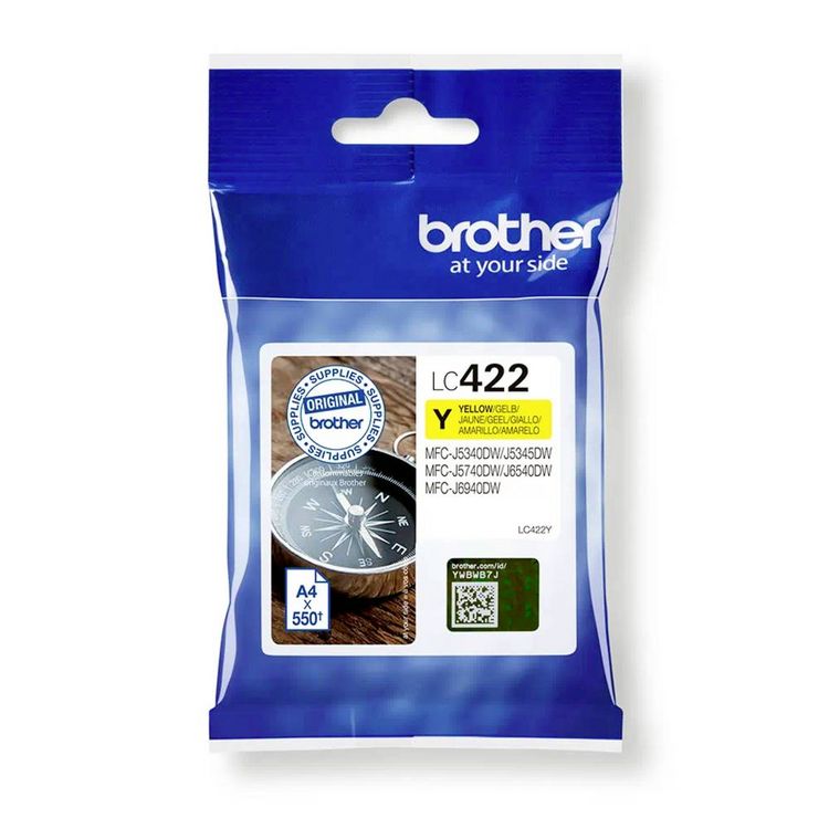 Produktbild: BROTHER Tintenpatronen/Druckk&ouml;pfe f&uuml;r Inkjetdrucker/Multifunktionsger&auml;te