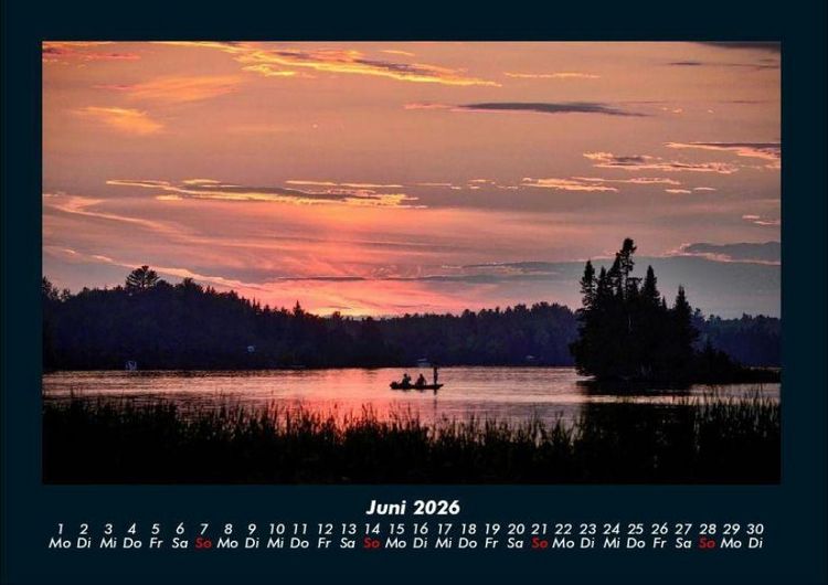 Produktbild: Landschaftskalender 2026 Fotokalender DIN A4