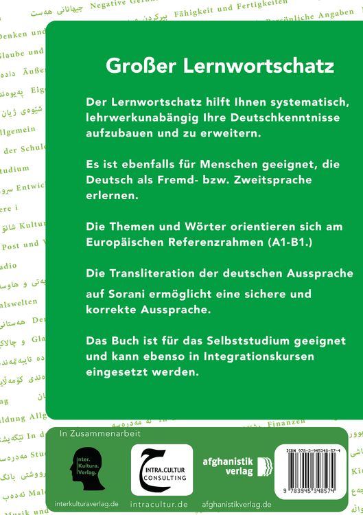 Produktbild: Gro&szlig;er Lernwortschatz Deutsch-Kurdisch Sorani