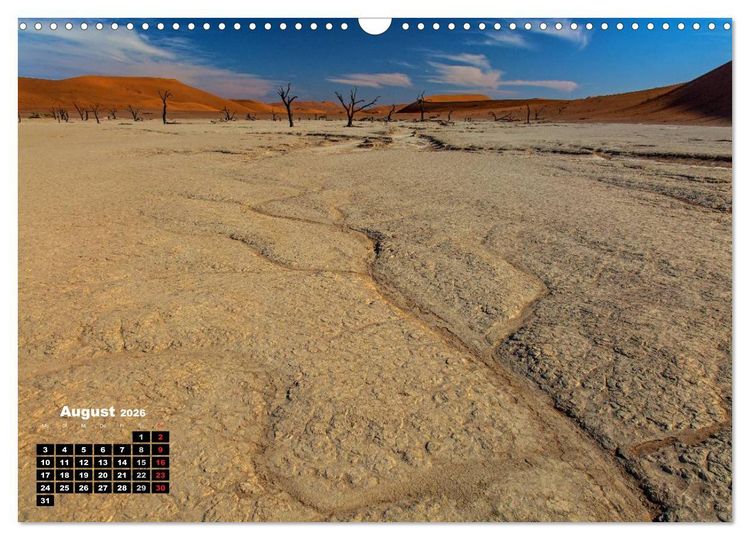 Produktbild: Blickpunkte in Namibia (Wandkalender 2026 DIN A3 quer), CALVENDO Monatskalender