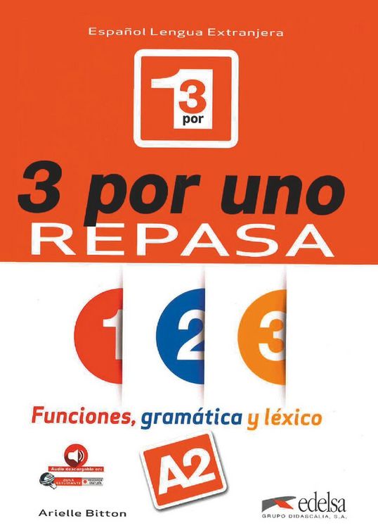 Produktbild: 3 por uno - Funciones, gram&aacute;tica y l&eacute;xico - A2