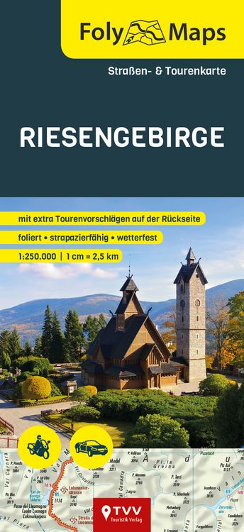 Produktbild: FolyMaps Riesengebirge 1:250 000