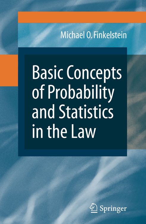 Produktbild: Basic Concepts of Probability and Statistics in the Law