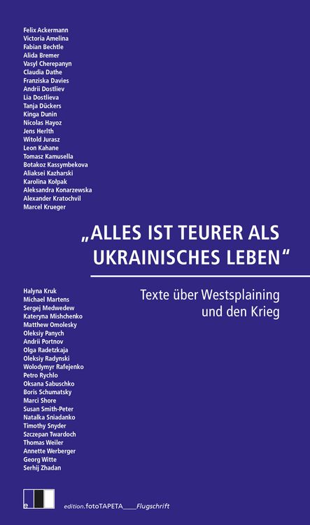Produktbild: &bdquo;ALLES IST TEURER ALS UKRAINISCHES LEBEN&ldquo;