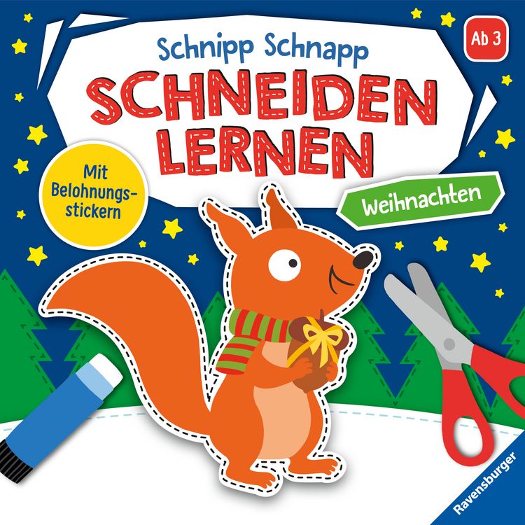 Produktbild: Schnipp-Schnapp Schneiden lernen - Weihnachten